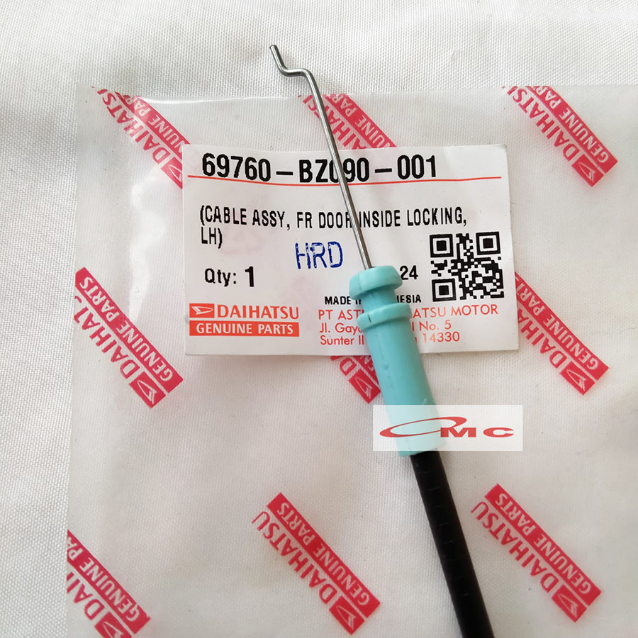 Kabel Sling Kunci Pintu Depan Kiri Calya Sigra Agya Ayla 2017-Up Original 69760-BZ090-001