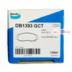 Brake Pad Front Bendix Kampas Rem Depan Honda BRV 2015-2022 Odyssey Accord VTIL 3.0 Stream 2.0 Original DB1393-GCT / DB1393 GCT / DB 1393 GCT DB1393