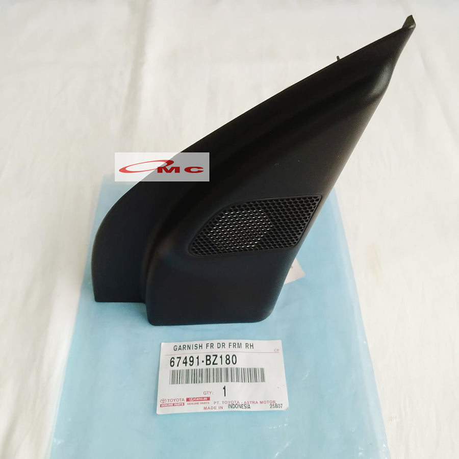 Garnish Cover Segitiga Dalam Spion Depan Kanan Kiri Raize Rocky Original 67491-BZ180 67492-BZ180 Cover Segitiga Dalam