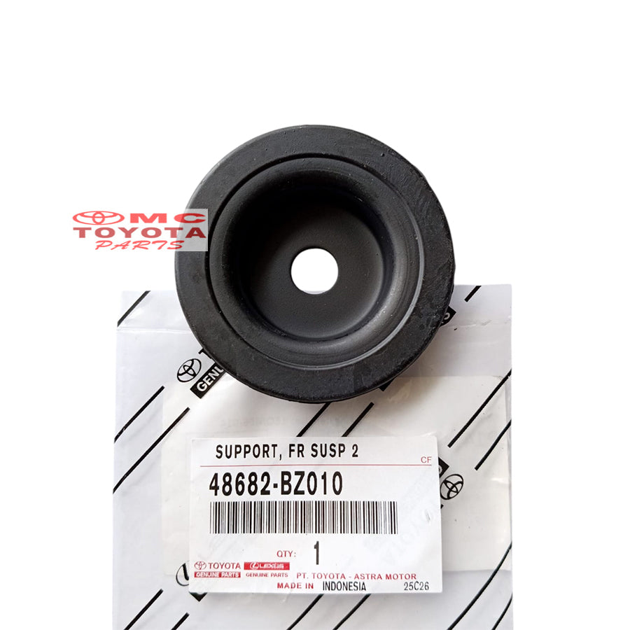 Tatakan Support Shockbreker Depan Bagian Atas Raize Rocky All New Avanza Veloz Xenia 2021 Up Original 48682-BZ010 Karet Tatakan Support Shock Breker Karet Suport Shockbreaker Shock Breaker Depan