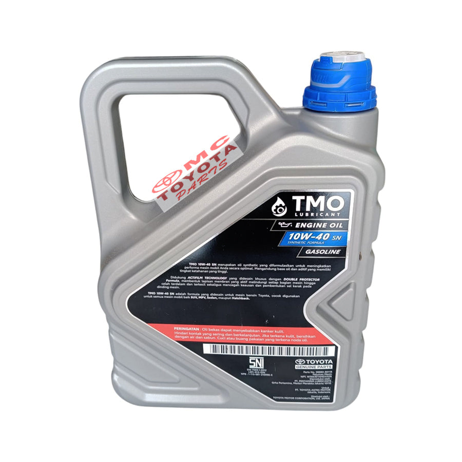 Oli Mesin TOYOTA TMO 10W-40 Full Synthetic Kemasan 1 Galon 08880-83576 / 08880-80118