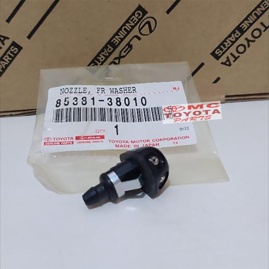Wiper Nozzle Nozle Semprotan Wiper Nozzle Air Wiper Depan Kijang Kapsul Original Toyota 85381-38010 Nozzle Wiper Nozzle Semprotan Air Wiper Nozzle Front Washer Nosel Nozel Washer Wiper