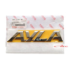 Emblem Logo Bagasi Belakang Ayla Original Daihatsu 75441-BZ320-001 Emblem Bagasi Belakang Stiker Sticker Logo Tulisan Ayla Pintu Belakang Bagasi Ori