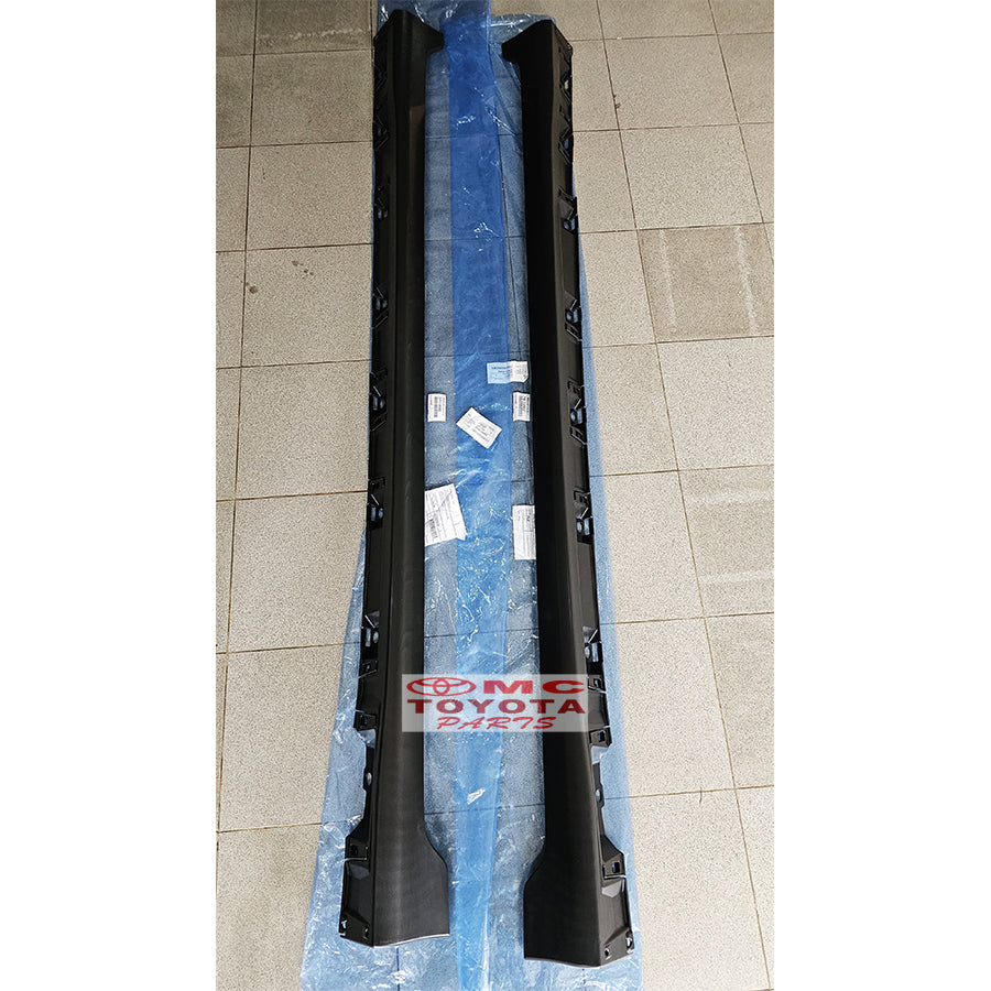 Moulding Cover Rock Panel Cover Side Skrit Bodykit Trisplang Spakbor Pelindung Lumpur Samping Sisi Bawah Pintu Kanan Kiri Kijang Innova V 2011-2016 Original Toyota 76912-0K902