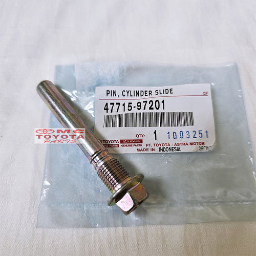 Baut Pin Caliper Bagian Bawah Agya Ayla Original Toyota 47715-97201 Baut Pen Caliper Kaliper Pin Silinder Cylinder Slide Cakram Rem Depan Front Disc Brake