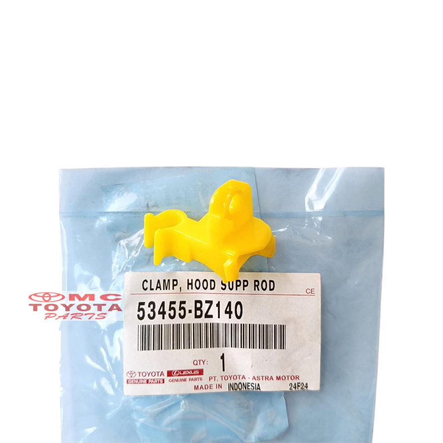 Clip Kancing Klip Stang Tiang Penyangga Kap Mesin All New Avanza Veloz Xenia Raize Rocky 2021 Up Original 53455-BZ140 Clip Clamp Hood Stang Kap Mesin Clip Support Penahan Penyangga Pegangan Dudukan Tiang Cap Mesin