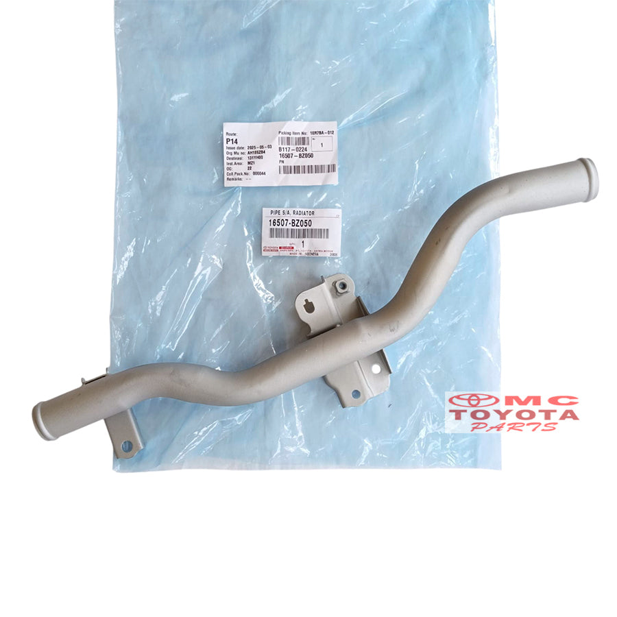 Selang Pipa Radiator Atas Avanza Xenia Rush Terios Original 16507-BZ050 Pipa Selang Radiator Atas Pipe Radiator