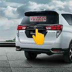 Trunk Lid Trunklid Bagasi Belakang Innova Reborn Venturer Facelift 2016-2022 Hitam Glossy Original Toyota 76801-YY060 Trunklid Lis List Bagasi Innova Venturer Trunklid Lis Pintu Bagasi Garnish Back Door Ori