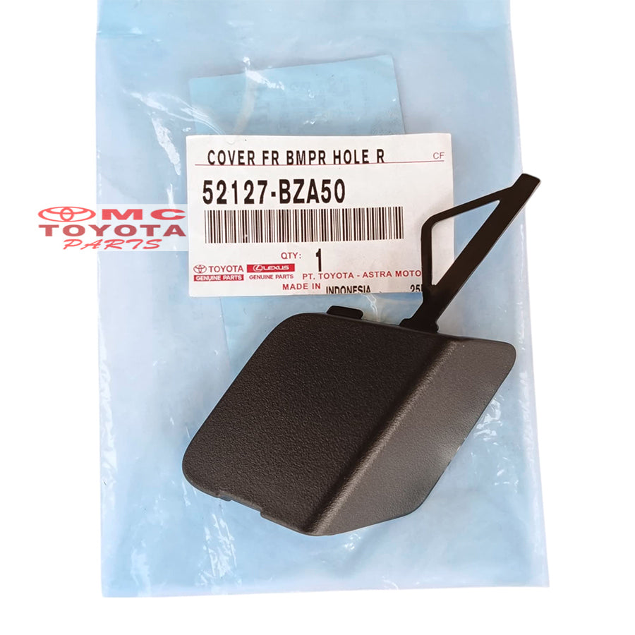 Cover Tutup Derek Towing Bemper Depan Toyota Raize Original 52127-BZA50 Cover Towing Tutup Derek Depan Tutup Towing Bumper Depan