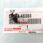Clip Klip Kancing Cengkeh Bumper ke Bracket Bumper Liner Fender Mobil Universal Calya Sigra Rush 2018 Agya Ayla Raize 9004A-46380 Klip Bumper Bemper Spakbor Mobil Toyota