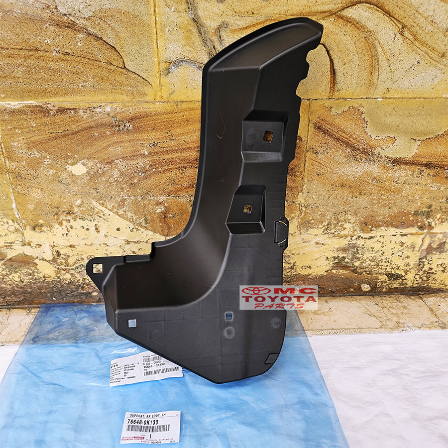 Liner Inner Support Mudguard Spakbor Fender Pelindung Lumpur Belakang Body Kanan Kiri Kijang Innova Venturer Reborn Original Toyota 76648-0K130 76647-0K130