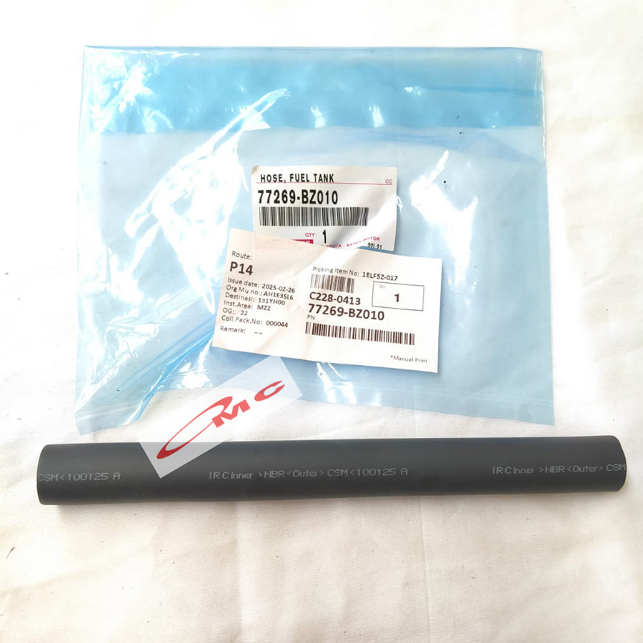 Selang Tangki Breather Tangki Nafas Bensin Avanza Xenia Rush Terios Orisinil 77269-BZ010 Selang Hose Fuel Tank Breather