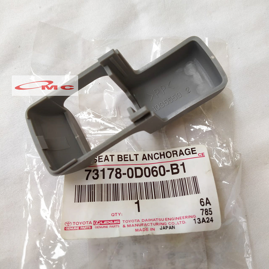 Cover Tutup Baut Seat Belt Cap Seat Belt Anchorage Yaris Bakpao Vios Limo 2007-2014 Orisinil 73178-0D060-B1