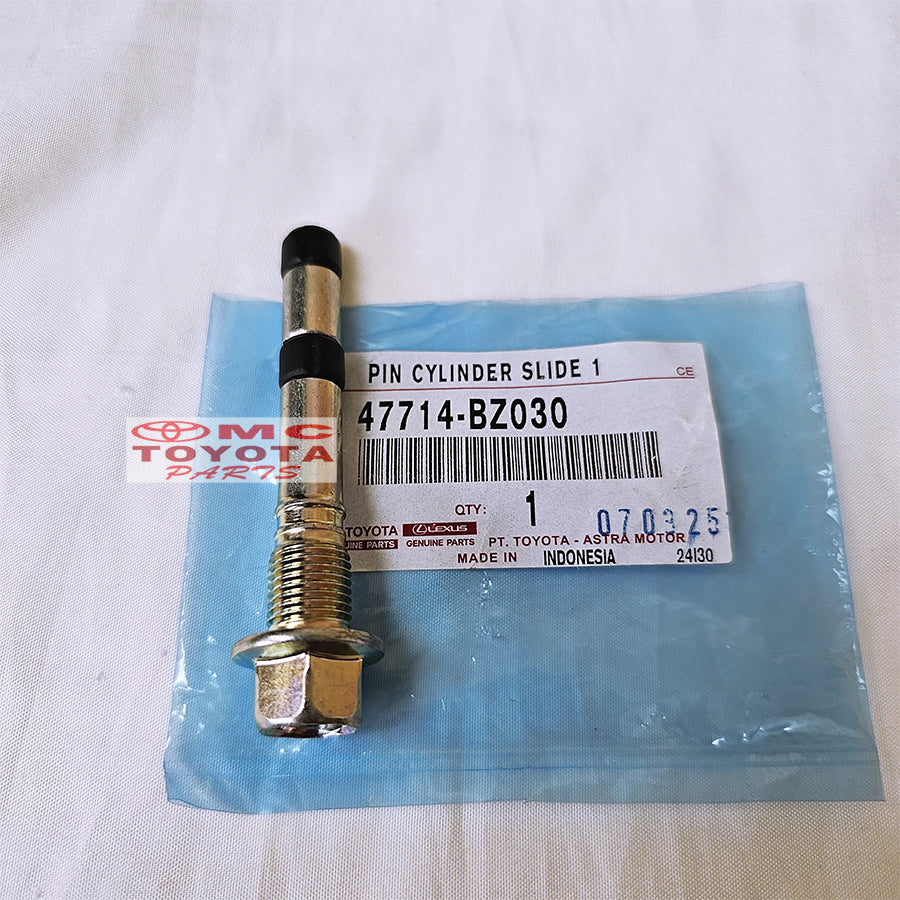 Baut Pin Caliper Bagian Atas Agya Ayla Original Toyota 47714-BZ030 Baut Pen Caliper Kaliper Pin Silinder Cylinder Slide Cakram Rem Depan Front Disc Brake