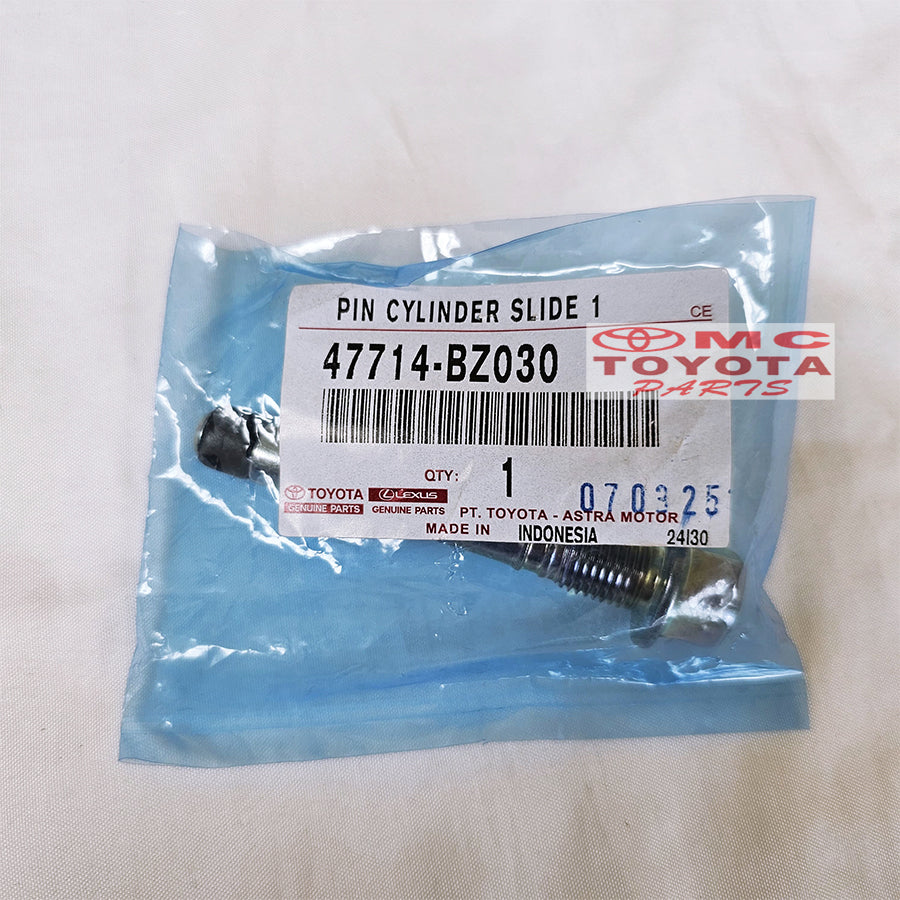 Baut Pin Caliper Bagian Atas Agya Ayla Original Toyota 47714-BZ030 Baut Pen Caliper Kaliper Pin Silinder Cylinder Slide Cakram Rem Depan Front Disc Brake