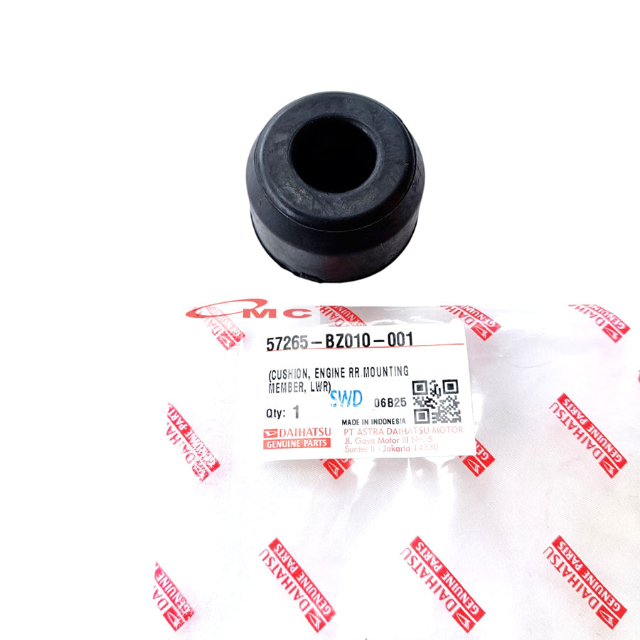 Karet Body Mounting Bawah Daihatsu Luxio Gran Max Original 57265-BZ010-001 Karet Crosmember Sasis Karet Body Kabin Karet Bodi Monting Bagian Bawah Grand Max Grandmax Granmax Ori