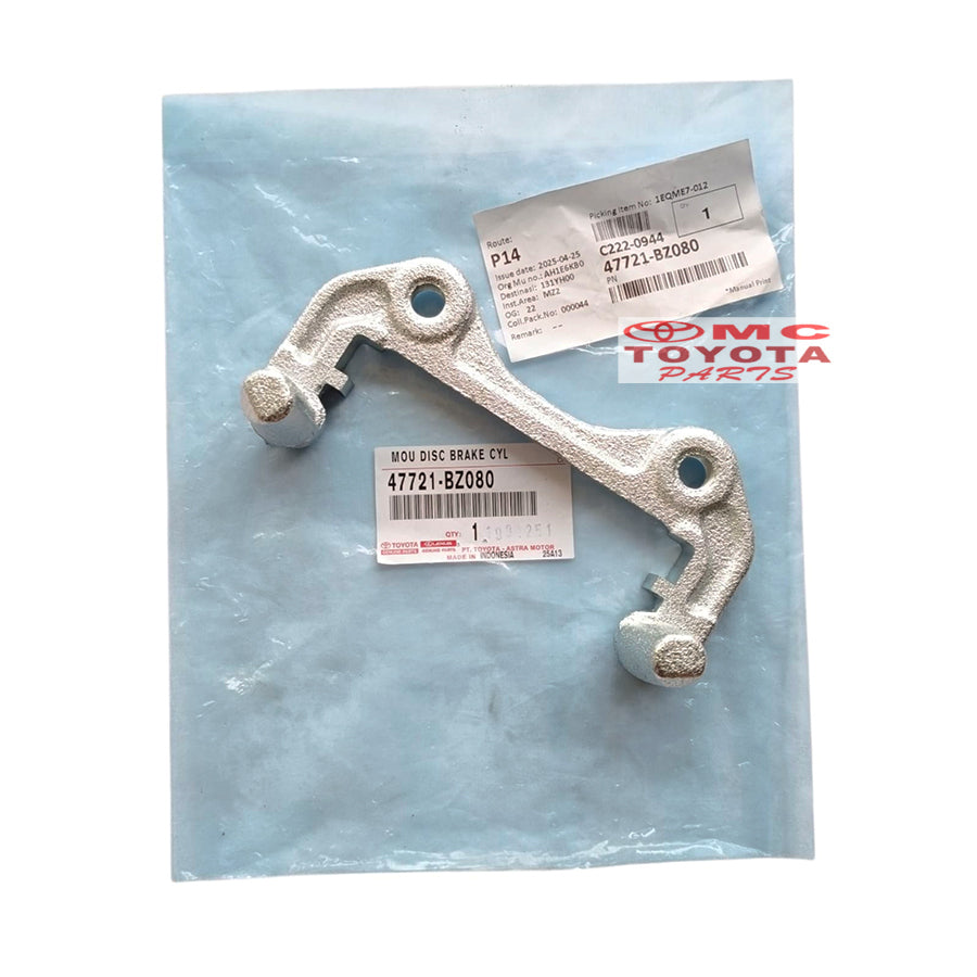 Support Caliper Dudukan Kampas Rem Depan Agya Ayla 1000cc 1.0 Manual Original 47721-BZ080 Support Kaliper Suport Caliper Dudukan Kampas Rem Depan
