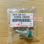 Valve Tutup Klep Valve PCV PVC Valve Ventilator Camry Harrier Alphard 2.400cc 2.4 2400cc Rav4 Previa Original Toyota 12204-28020 Valve Angin Sensor Tutup Klep PVC PCV Ventilation Ori