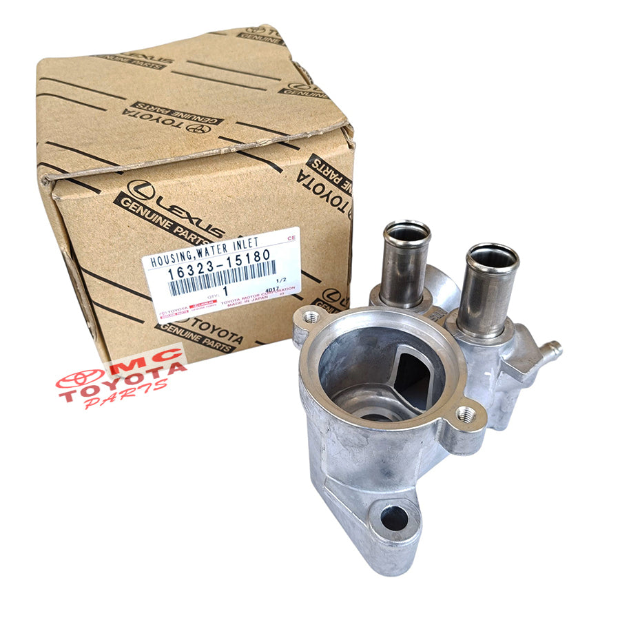 Housing Inlet Rumah Thermostat Corolla Great Corolla All New Vios Corona Original Toyota 16323-15180 Housing Water Inlet Cover Rumah Termostat Ori