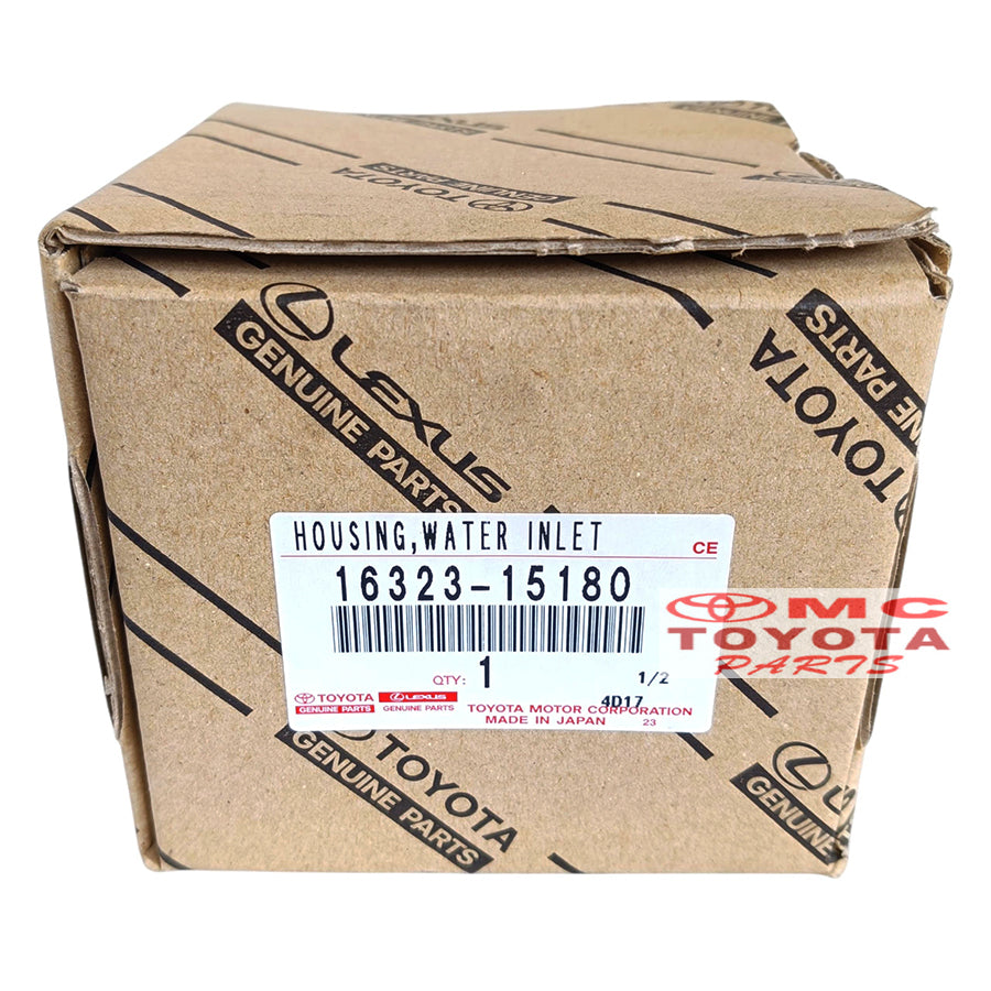 Housing Inlet Rumah Thermostat Corolla Great Corolla All New Vios Corona Original Toyota 16323-15180 Housing Water Inlet Cover Rumah Termostat Ori