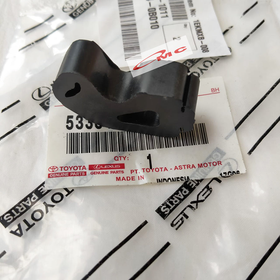 Karet Stopper Tahanan Kap Mesin Bagian Samping Toyota Kijang Kapsul Original 53384-0B010