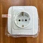 Broco Stop Kontak Broco Galleo G151 White Arde Socket Inbow Tanam Non CP Original Tempat Colokan 1 Lubang Putih Galeo G151-55S
