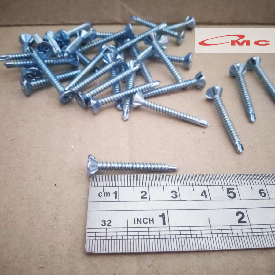 Sekrup GRC SDS #6x1.25'' Sekrup SDS FH (+) Greet Putih Skrup 3cm #6x1Ã‚Â¼" / #6x1,25'' Kalsiboard Calci Board Kalsi GRC Self Drilling Screw SDS 6x1.25 / 6x1,25 / 6x1Ã‚Â¼" Baut Paku Papan Grc Roofing Rofing Rufing Ruping Sekrup Baja Ringan Calci Screw