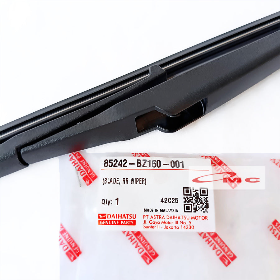 Wiper Blade Belakang Wiper Belakang All New Rush Terios 2018 Up Original Daihatsu 85242-BZ160-001 Wifer Belakang Wiper Arm Belakang 12" In 12 Inch