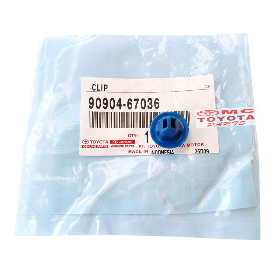 Klip Kancing Over Fender Fortuner Hilux Alphard Biru Original Toyota 90904-67036 Klip Over Fender Kancing Klip Bodykit Body Kit Clip Kancing Fender Moulding Molding