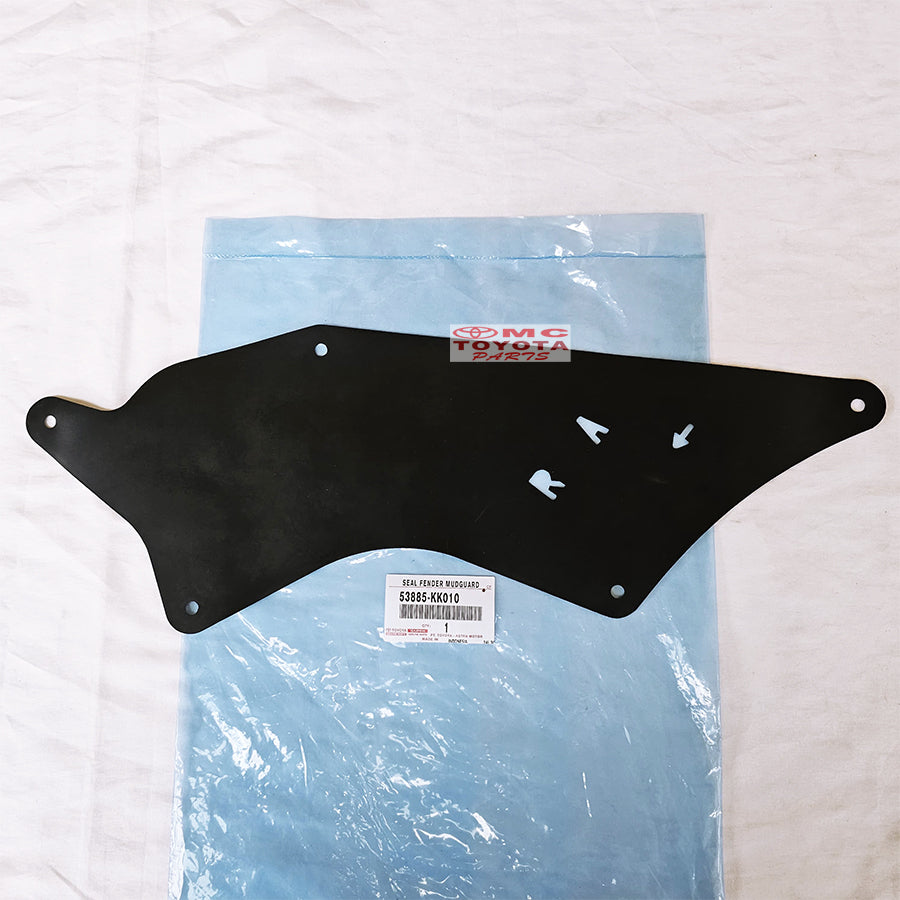 Seal Liner Fender Apron Pelindung Samping liner Fender Cipratan Belakang Bawah Kanan Kiri Kijang Innova Reborn Venturer Hilux 2015 Up Original Toyota 53885-KK010