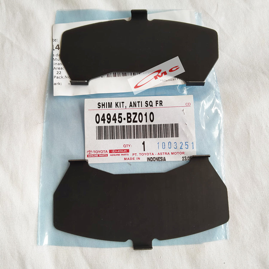 Plat Dudukan Kampas Rem Depan Avanza Xenia Terios Rush Original 04945-BZ010