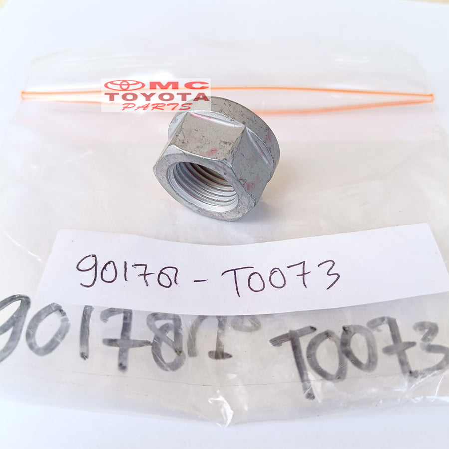 Mur Chamber Depan Kijang Innova Fortuner VRZ Hilux Altis Corolla Cross Original 90178-T0073 Mur Baut Chamber Bolt Nut Mur Camber Kamber Mur 22