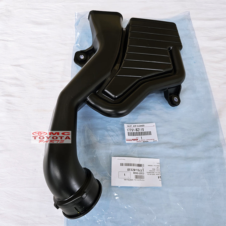 Inlet Hose Air Cleaner Selang Filter Sambungan Saluran Pembersih Hawa Udara Agya Ayla Calya Sigra 1200cc Original Toyota 17751-BZ110
