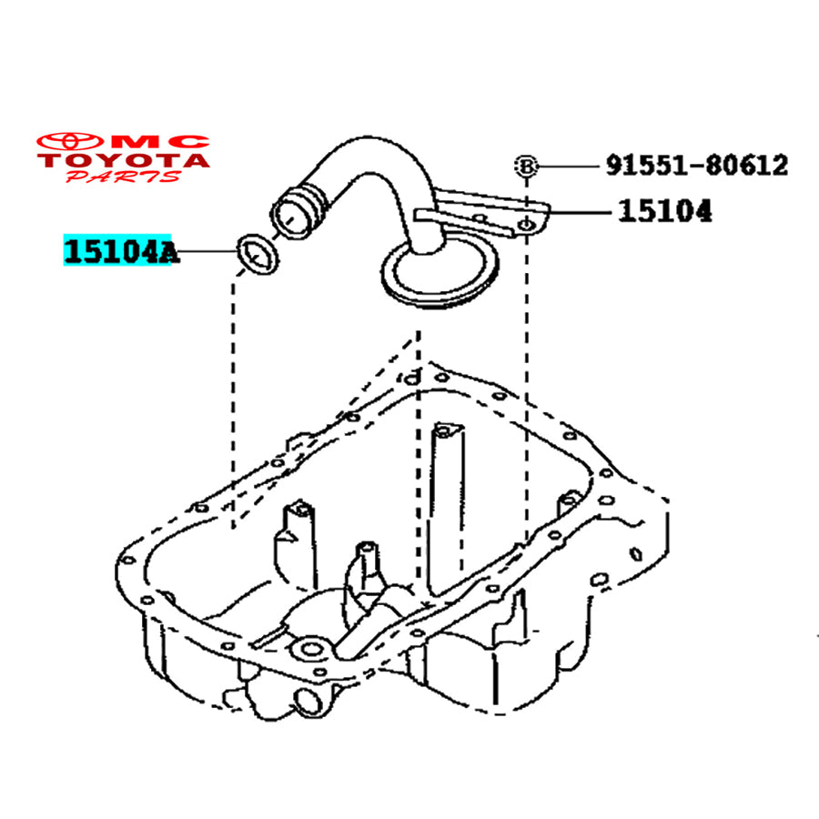 Oring Gasket Seal O Ring Strainer Avanza Xenia Rush Terios Raize Rocky Original 9004A-30056