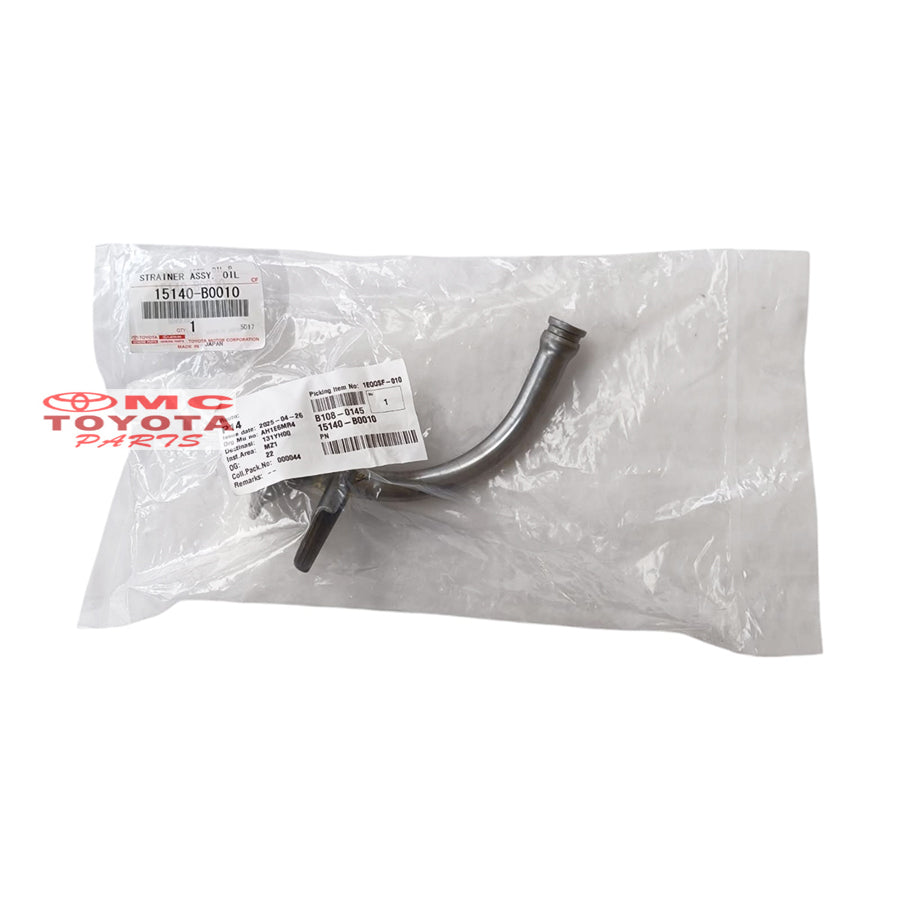Strainer Pipa Oil Pump Avanza Xenia Rush Terios Original 15140-B0010 Strainer Pipa Saringan Pompa Oli Strainer Pompa Filter Saringan Oli Strainer Oil Stainer Saringan Filter Oli Dudukan Bracket Braket Breket