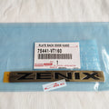 Emblem Logo Tulisan ZENIX Chrome Bagasi Tempelan Logo Belakang Toyota Innova Zenix Original 75441-VT160