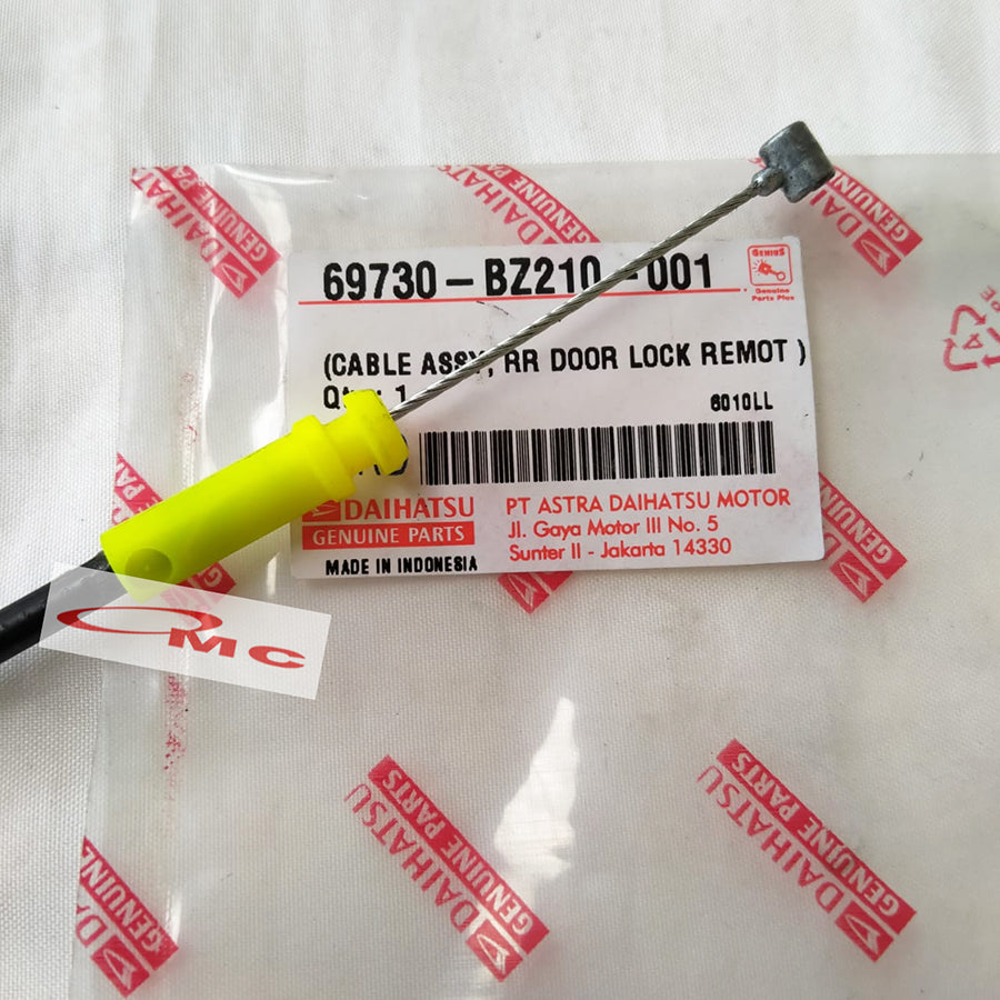 Kabel Sling Handle Bukaan Pintu Belakang Calya Sigra Agya Ayla 2017-Up Original 69730-BZ210-001