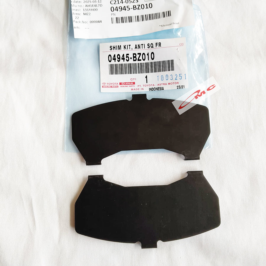 Plat Dudukan Kampas Rem Depan Avanza Xenia Terios Rush Original 04945-BZ010