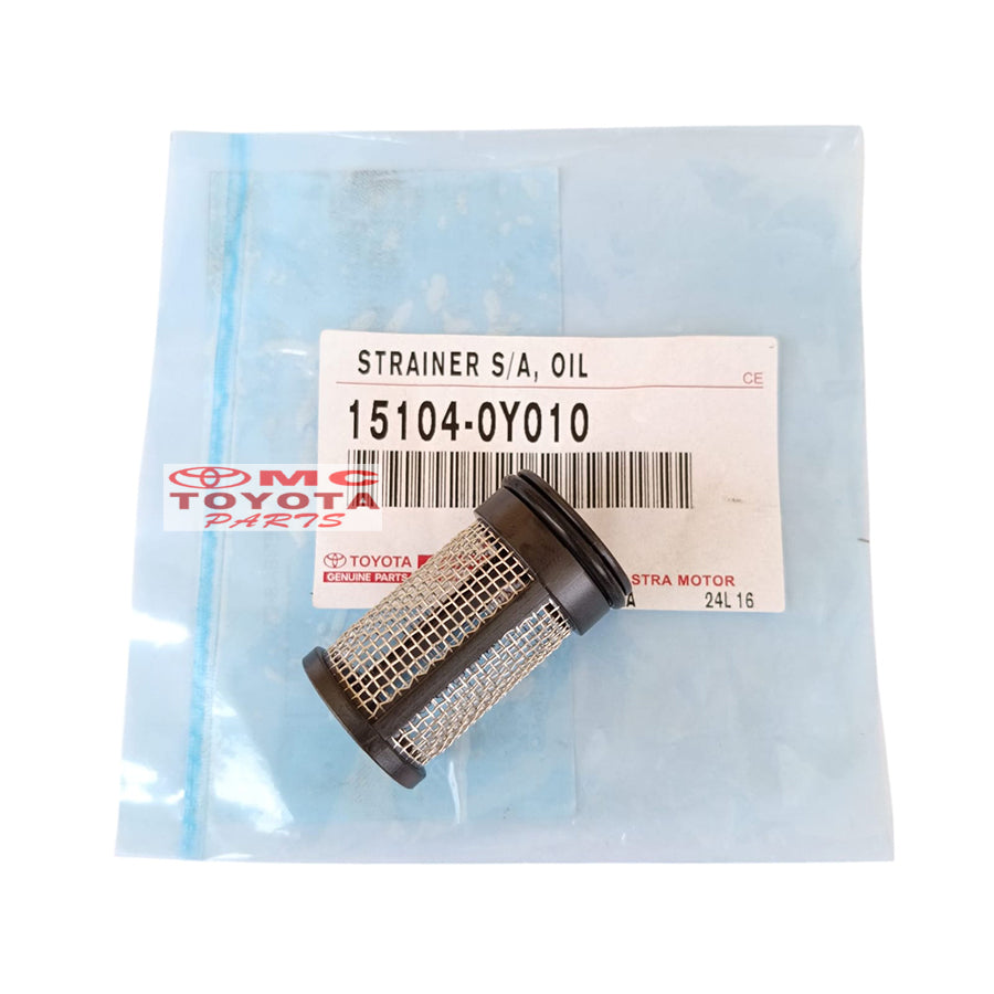 Strainer Filter Oli Carter Calya Sigra 1200cc Agya Ayla 1.2 cc Avanza Xenia Veloz Sirion Vios Yaris Sienta Original 15104-0Y010 Stainer Saringan Filter Oli Carter Mesin