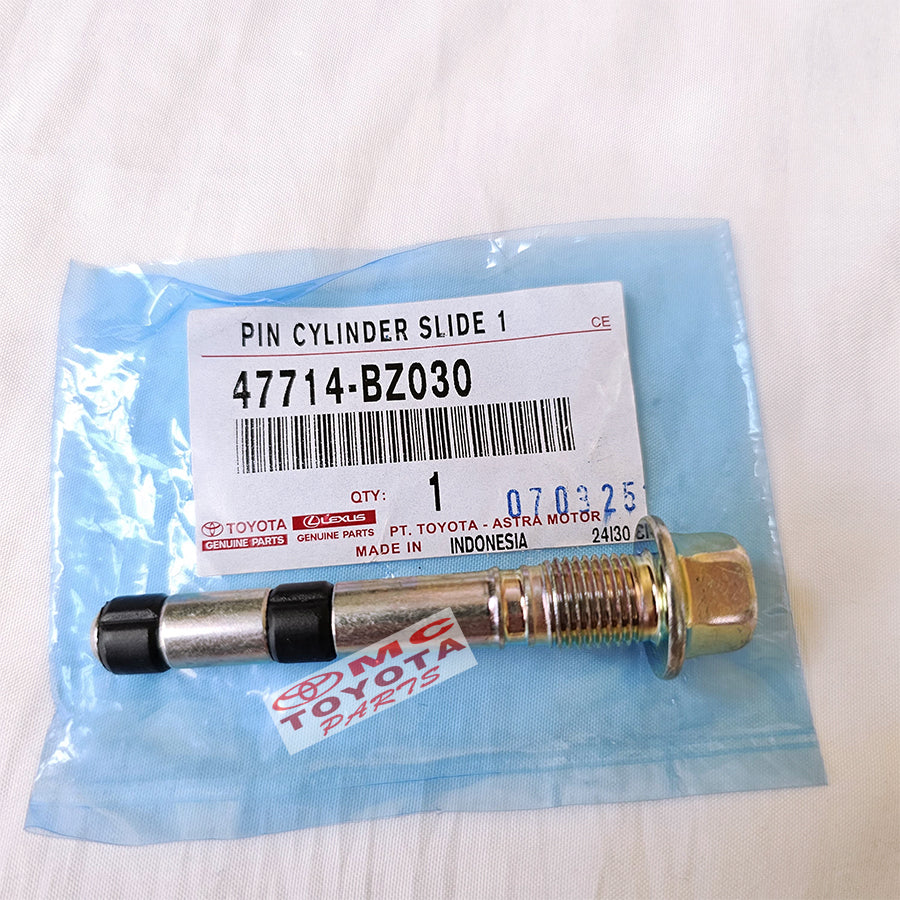 Baut Pin Caliper Bagian Atas Agya Ayla Original Toyota 47714-BZ030 Baut Pen Caliper Kaliper Pin Silinder Cylinder Slide Cakram Rem Depan Front Disc Brake