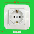 Broco Stop Kontak Broco Galleo G151 White Arde Socket Inbow Tanam Non CP Original Tempat Colokan 1 Lubang Putih Galeo G151-55S