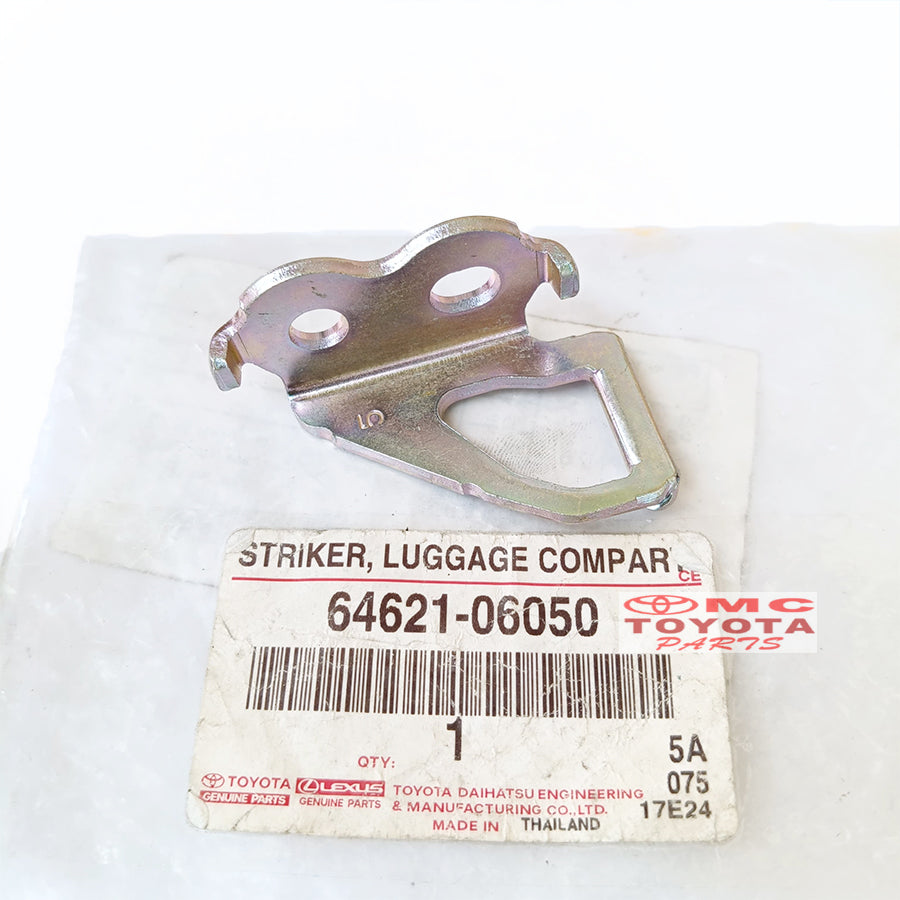Striker Door Lock Bagasi New Vios Limo Corolla Altis Camry Original Toyota 64621-06050 Stiker Doorlock Bagasi Belakang