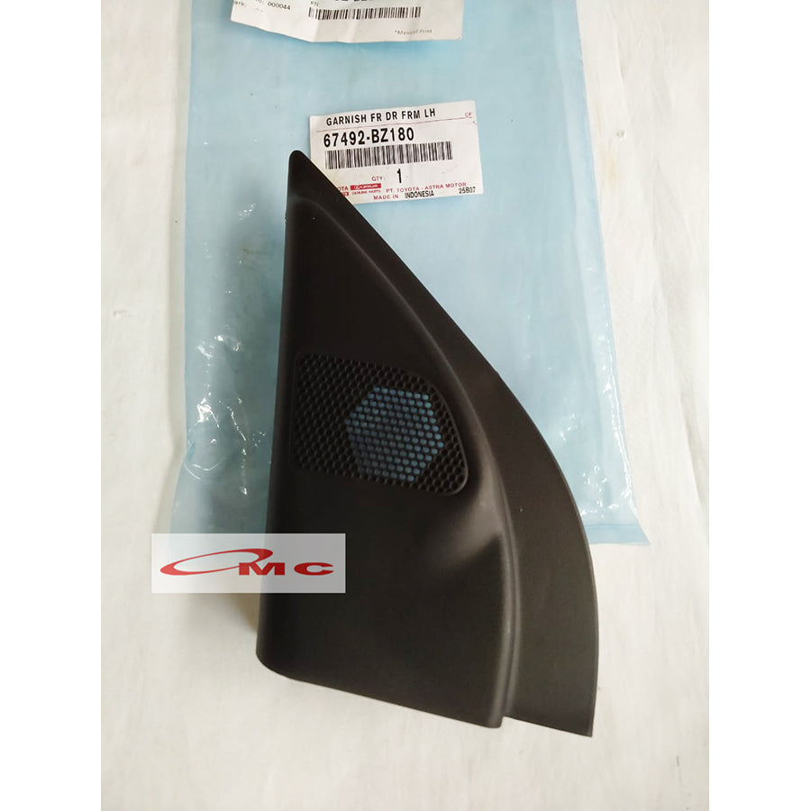 Garnish Cover Segitiga Dalam Spion Depan Kanan Kiri Raize Rocky Original 67491-BZ180 67492-BZ180 Cover Segitiga Dalam