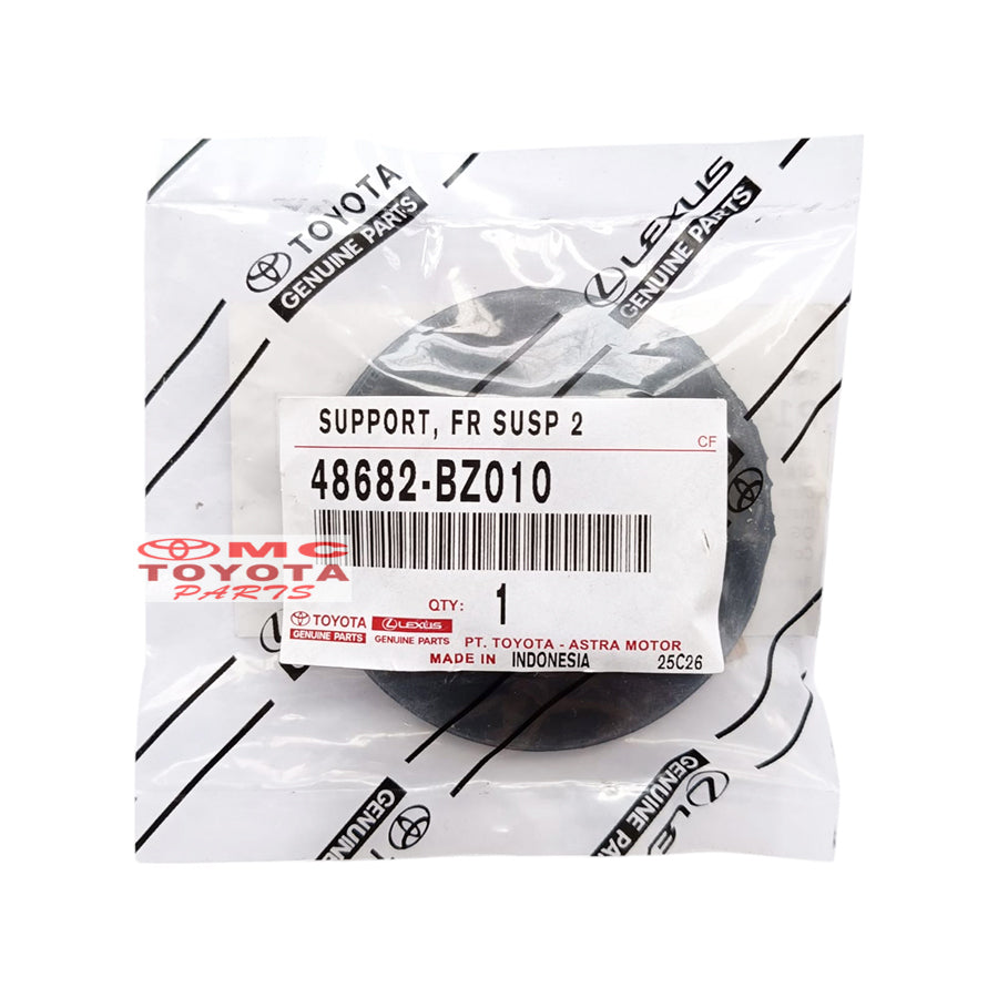 Tatakan Support Shockbreker Depan Bagian Atas Raize Rocky All New Avanza Veloz Xenia 2021 Up Original 48682-BZ010 Karet Tatakan Support Shock Breker Karet Suport Shockbreaker Shock Breaker Depan