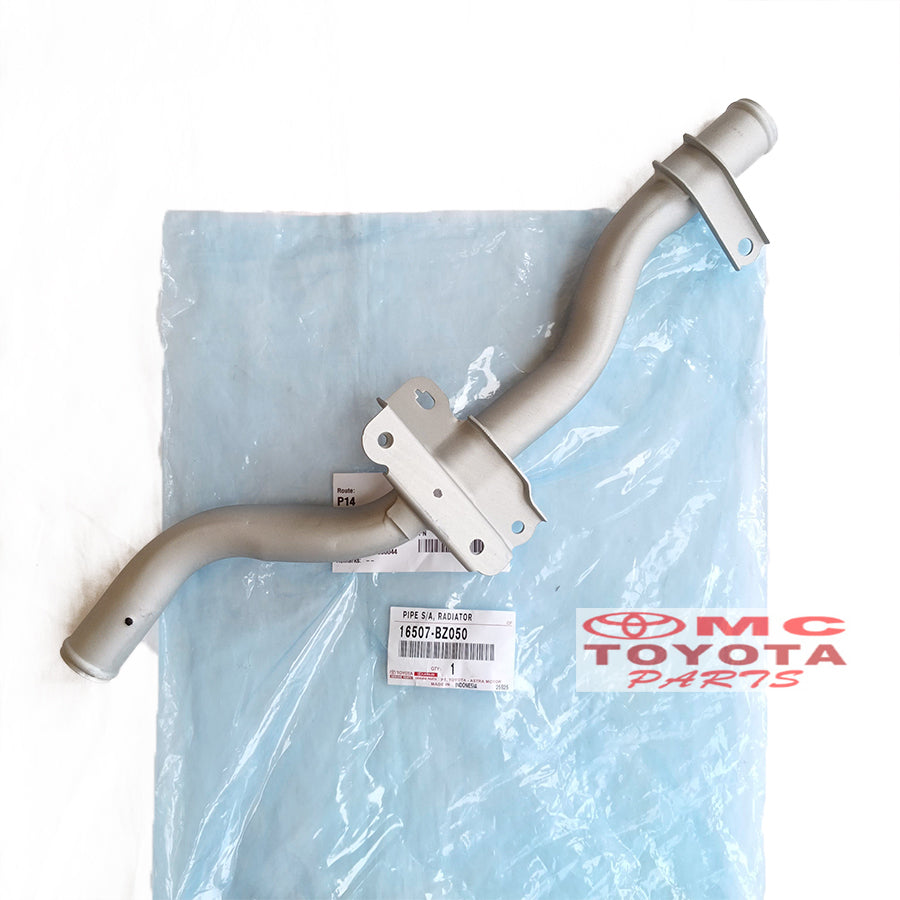 Selang Pipa Radiator Atas Avanza Xenia Rush Terios Original 16507-BZ050 Pipa Selang Radiator Atas Pipe Radiator