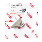 Dudukan Klip Holder Sun Visor Sunvisor Daihatsu Taft GT Rocky Hiline Feroza Independent Espass Taruna Xenia Avanza Original 74348-87Z01-B01 Clip Klip Holder Sunvisor Pengait Jepitan Cantelan Cantolan Sun Visor