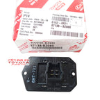Resistor Werstan Blower Ac Agya Ayla Calya Sigra Innova Fortuner Hilux Yaris Vios Etios Soluna Corolla Altis Hiace Dyna Sirion Ertiga Original 87138-BZ080 Resistor Werstan Werstand Motor Blower Resistor Blower Werstan Blower