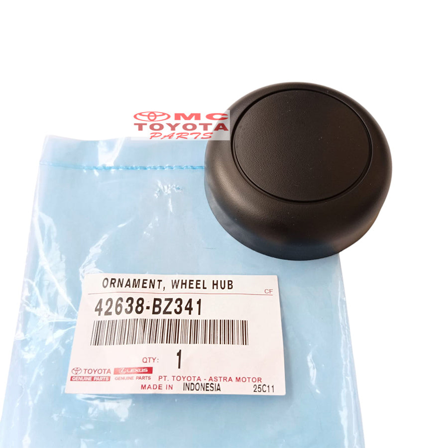 Tutup Dop Roda Cover Wheel Agya Ayla Calya Sigra Rocky Original 42638-BZ341 Dop Tutup Velg Roda Kaleng Dop Tutup Roda Velg Wheel Dop Velg Standar Kaleng Dop Roda Velg Kaleng Tutup As Roda