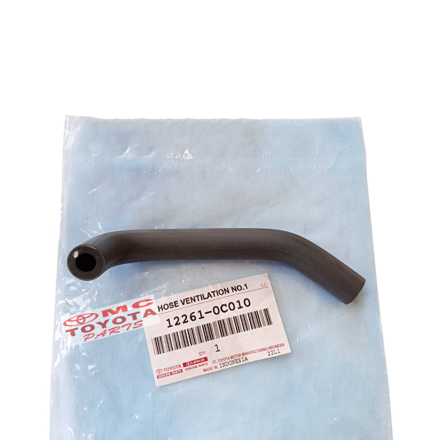 Selang Ventilasi Kijang Innova Fortuner Hilux Hiace Original Toyota 12261-0C010 Selang Tutup Klep Selang PVC PCV Valve Selang Ventilator Hose Ventilation No.1