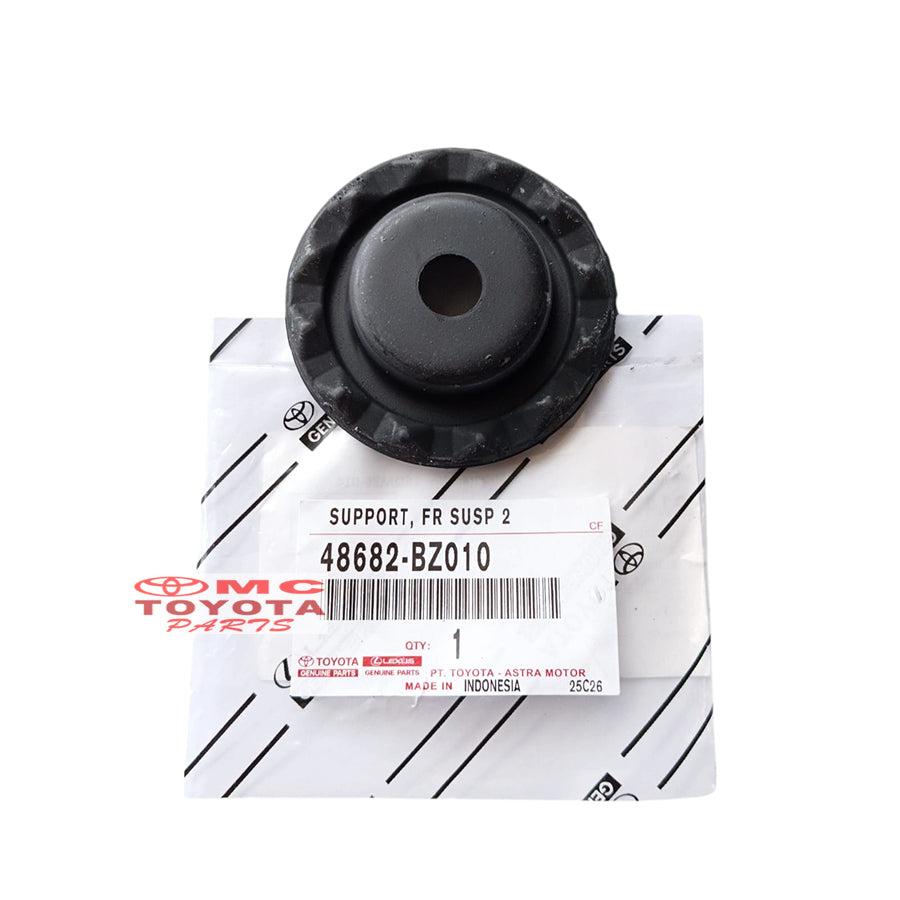 Tatakan Support Shockbreker Depan Bagian Atas Raize Rocky All New Avanza Veloz Xenia 2021 Up Original 48682-BZ010 Karet Tatakan Support Shock Breker Karet Suport Shockbreaker Shock Breaker Depan